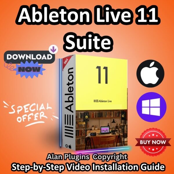 🎵 Ableton Live 11 Suite for Windows & macOS 🌟 | DAW 🎚️ | VST Plugins 🎶 | Reverb ✨ | Mixing 🎛️ | Lifetime Activation 🚀