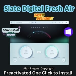 Slate Digital Fresh Air 🎧 | For Windows 🎛️ | Music Production Software 🎶 | Preactivated VST Plugins 🚀 | Lifetime Activation 🌟