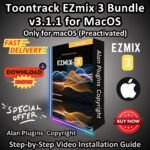 🎶 Toontrack EZmix 3 Bundle v3.1.1 for macOS 🌟 | Music Production Software 🎛️ | VST Plugins 🎹 | Lifetime Activation 🚀
