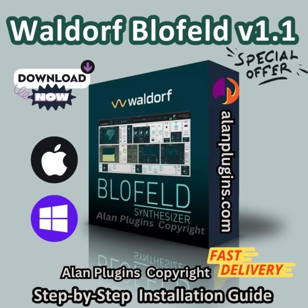 Waldorf Blofeld v1.1.0 🎛️ | For Windows & macOS 🌟 | Music Production Software 🎶 | Preactivated VST Plugins 🚀 | Lifetime Activation