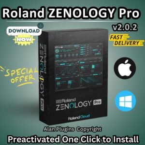 Roland ZENOLOGY Pro v2.0.2 Both macOS and Windows🎶 | Legendary Synth Sounds ✅ VST3, VST2, AAX, AU 🌟 Lifetime Activation | Preactivated Plugin