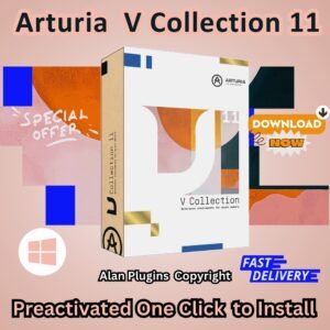 Arturia V Collection 11 for Windows | Full Preactivated Synth Bundle | VST3 AAX AU VST2 | Lifetime Activation | Instant Download
