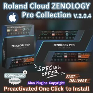 Roland ZENOLOGY Pro Collection macOS Preactivated | VST3 AU AAX | DAW Synth Bundle