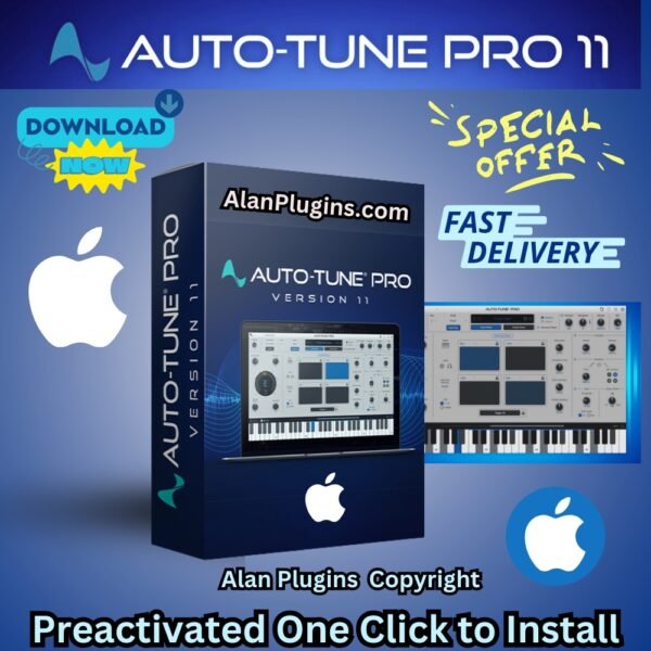 Antares Auto Tune Pro 11 Vocal Tuning Plugin AAX, VST3, AU