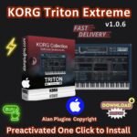 KORG Triton Extreme v1.0.6 for macOS | Legendary Preactivated Synth Workstation | AU, VST3, AAX