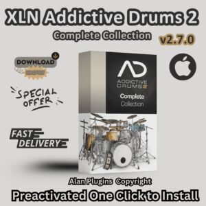 XLN Addictive Drums 2 v2.7.0 Complete for macOS, Preactivated