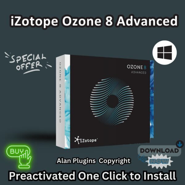 iZotope Ozone 8 Advanced for Windows | Mastering Plugin Suite