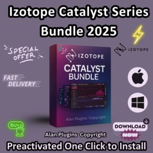 iZotope Catalyst Series Bundle 2025 Aurora, Cascadia, Plasma, Velvet, macOS, Windows