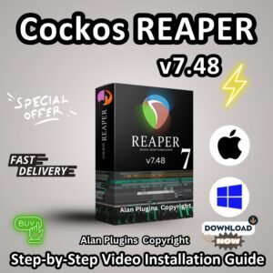 Cockos REAPER DAW v7.48 with Commercial licence for both MacOS and Windows